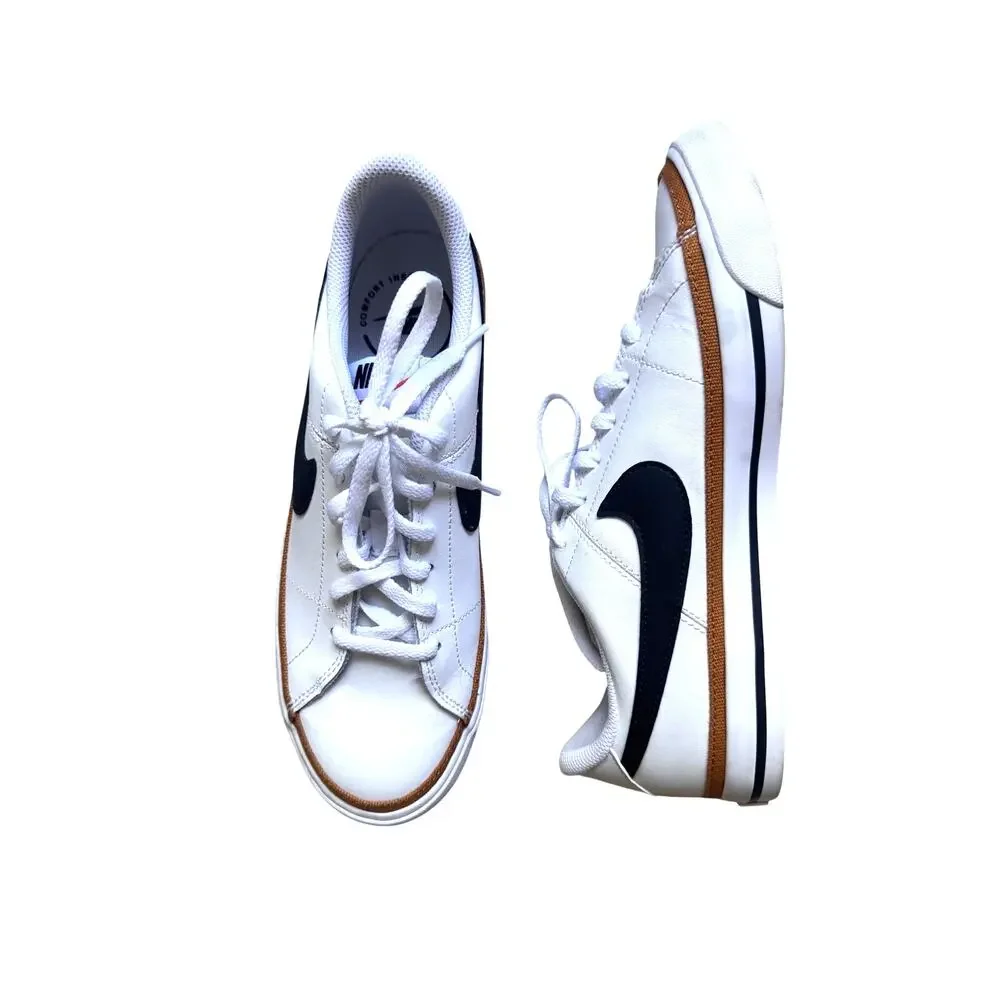 Nike Youth Court Legacy White Sneakers Youth Size 7/Women Size 8.5